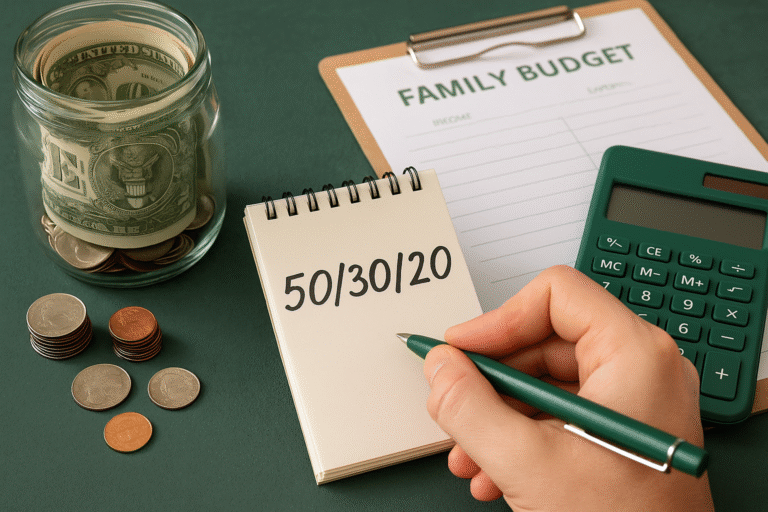 Orçamento Familiar: Como Usar a Regra 50/30/20 para Controlar as Finanças